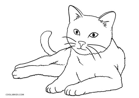 Free Printable Cat Coloring Pages For Kids