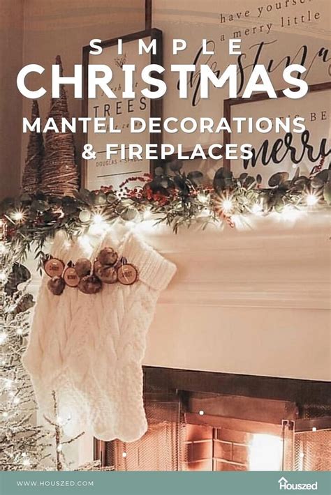 21+ Christmas Mantel Decorations That Make Any Fireplace Look Lit | Christmas mantel decorations ...
