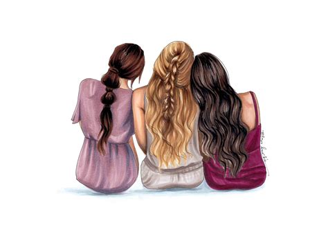 Three Best Friends Girls Wallpapers - Wallpaper Cave