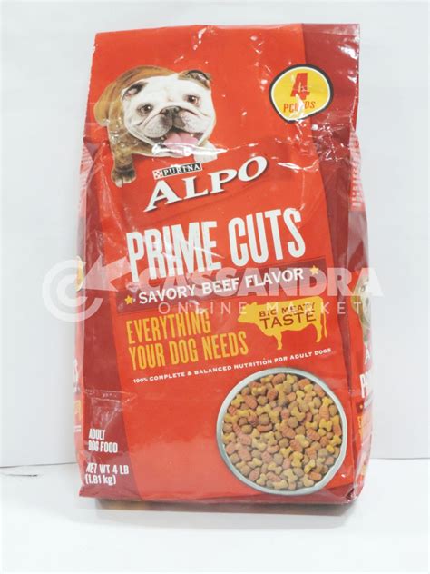 ALPO PRIME CUTS 4 LBS SAVORY BEEF FLAVOR - Cassandra Online Market