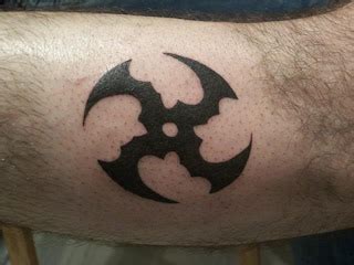 shuriken ninja tattoo