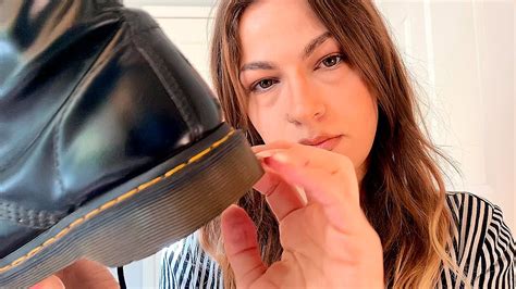 ASMR shoes, boots, sneakers, sandals (tapping & scratching) - YouTube