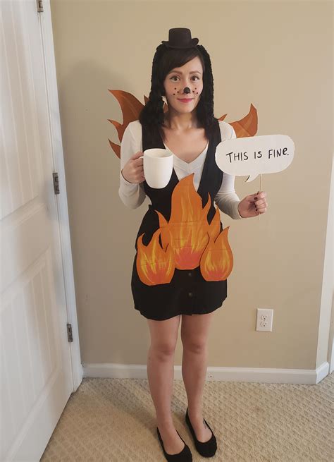 This Is Fine as a Halloween costume : r/collapse
