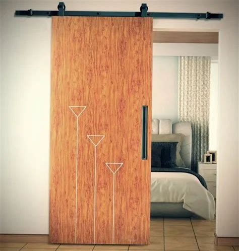 Wooden Sliding Door, For Office And Hotel, Interior at Rs 18000/piece in Chennai