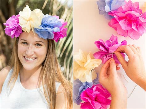 Fun365 | Craft, Party, Wedding, Classroom Ideas & Inspiration | Diy flower crown, Paper flower ...