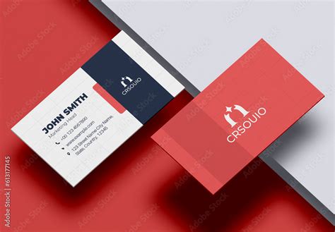 Business Card Stock Template | Adobe Stock