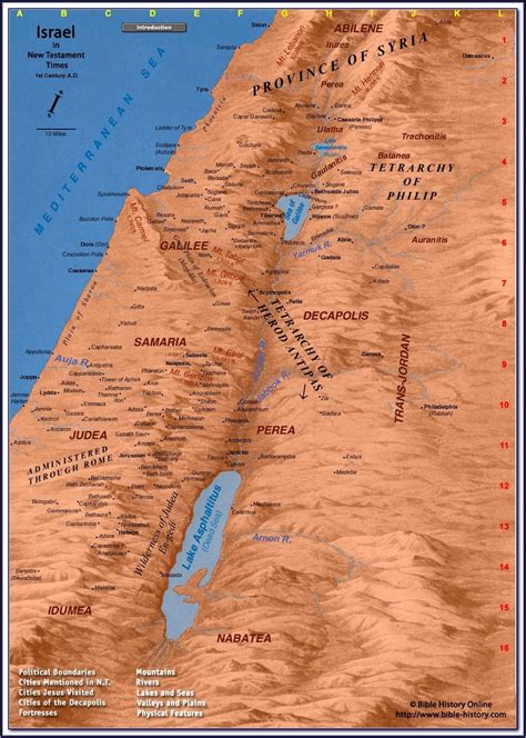 Map Of Ancient Old Testament Israel Map Resume Exampl - vrogue.co