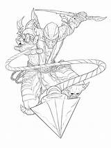 Mortal Kombat Scorpion Coloring Pages sketch template