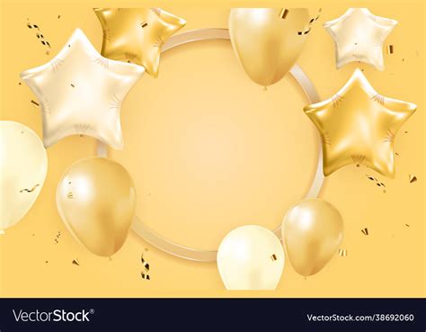 Happy birthday congratulations banner design Vector Image