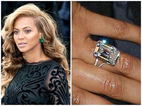 Beyoncé's 20-Carat Diamond Engagement Ring