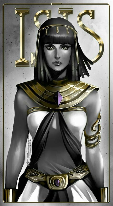 Egyptian Goddess Art, Isis Goddess, Egyptian Mythology, Egyptian ...