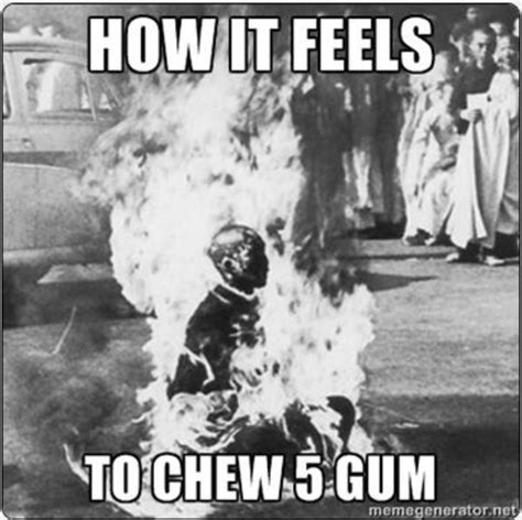 How It Feels To Chew 5 Gum | Know Your Meme