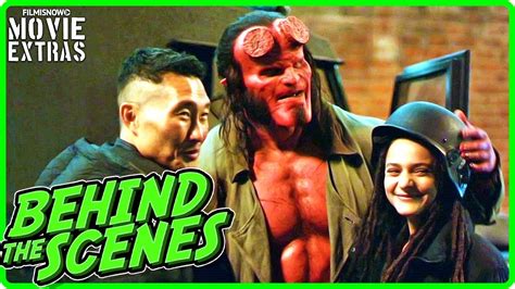 HELLBOY (2019) | Behind the Scenes of Demon Superhero Movie - YouTube