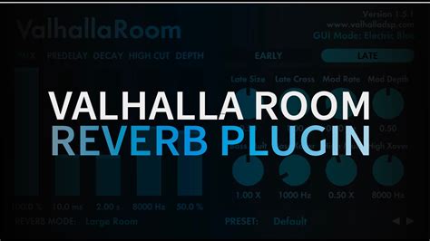 Valhalla Room Reverb Review | Music Production Tutorials - YouTube