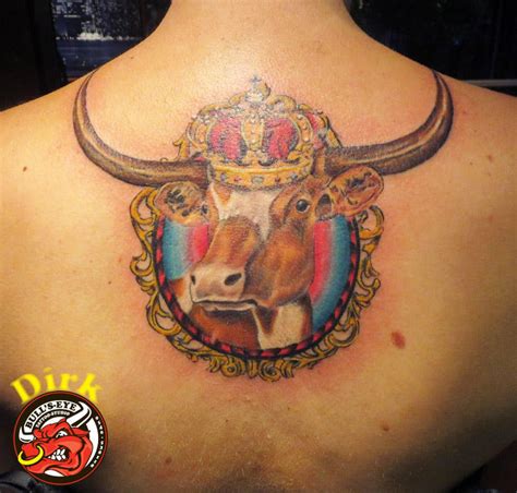 Texas Longhorn Bull Tattoo by BullseyeTattoo on DeviantArt