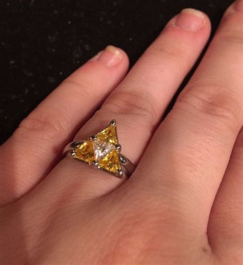 Retro Nintendo — Legend of Zelda Engagement Rings made by...