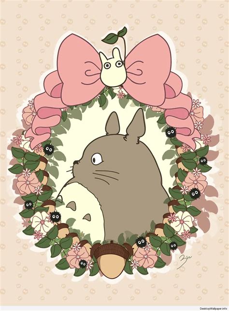 Cute Totoro Wallpaper