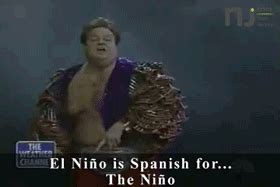 Chris Farley Saying “El Nino is Spanish for…The Nino” | Gifrific