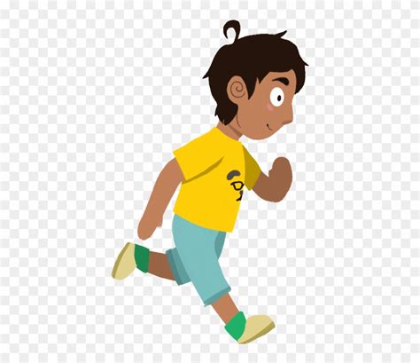 Download Cartoon Boy Running Gif Clipart (#1292240) - PinClipart