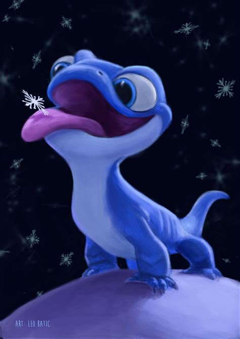 Bruni salamander frozen 2 Abbiayala Salamander frozen 2 | Disney drawings, Disney princess ...