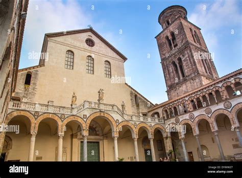 Salerno Cathedral Duomo, Salerno, Italy Stock Photo - Alamy