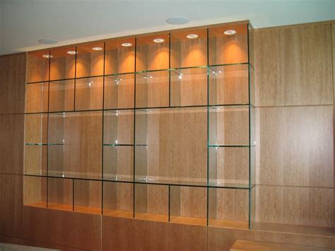 Custom Made Glass Shelves With No Hardware by Perfection In Reflections, Inc. | CustomMade.com