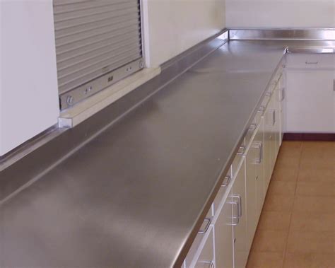 Stainless Steel Counter Top. Stainless provides a clean environment in ...