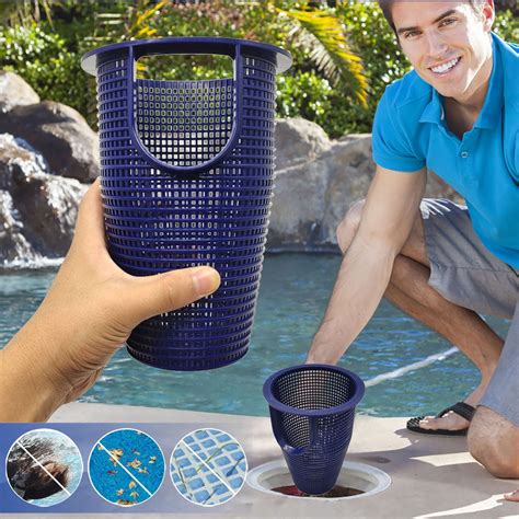 TUOBARR Summer Savings Pool Skimmer Basket, Swimming Pool Skimmer Replacement Basket, Easy To ...