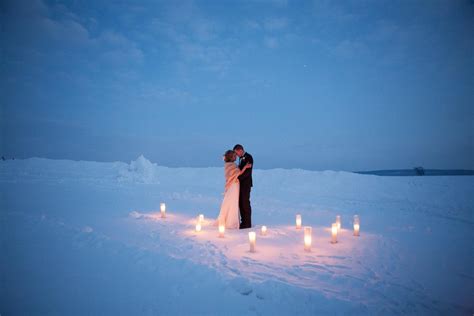 Romantic Winter Wonderland Wedding