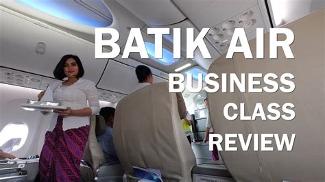 BATIK AIR BUSINESS CLASS BALI TO JAKARTA! - BOEING 737-900ER - YouTube