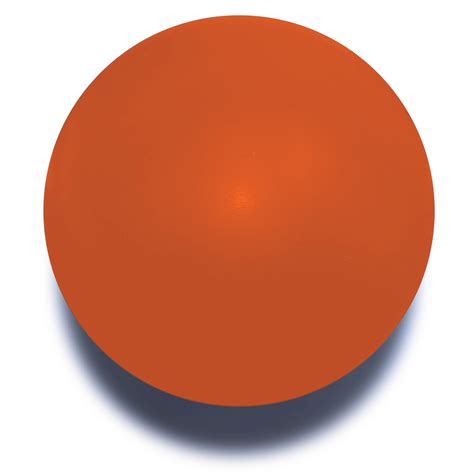 B-01-O Solid Colored Orange Stress Ball - AWordPressSite