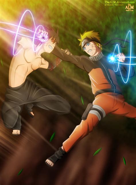 Naruto vs Menma by TheALM on DeviantArt