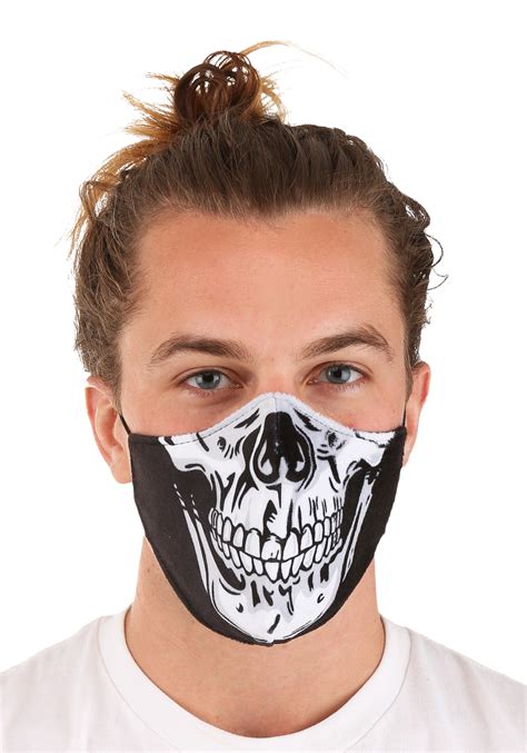 Skeleton de adulto sublimada mascarilla Multicolor – Yaxa Store