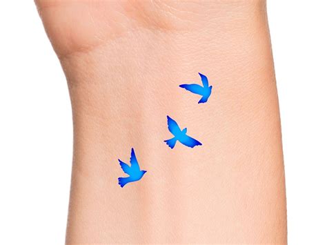 Blue Bird Tattoo Images