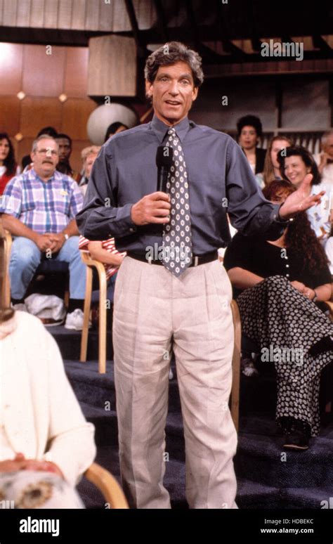 THE MAURY POVICH SHOW, Maury Povich, 1991 Stock Photo - Alamy