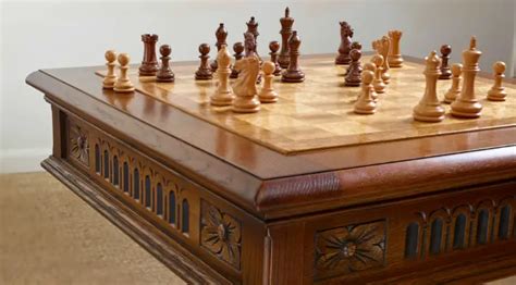 3 of the Most Prestigious Antique Chess Tables | 2023 Reviews