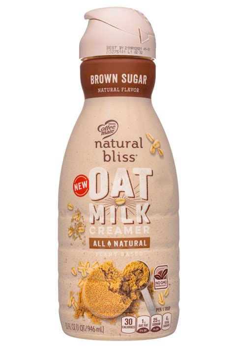 Oat Milk Creamer - Brown Sugar | Coffee Mate | BevNET.com Product Review + Ordering | BevNET.com