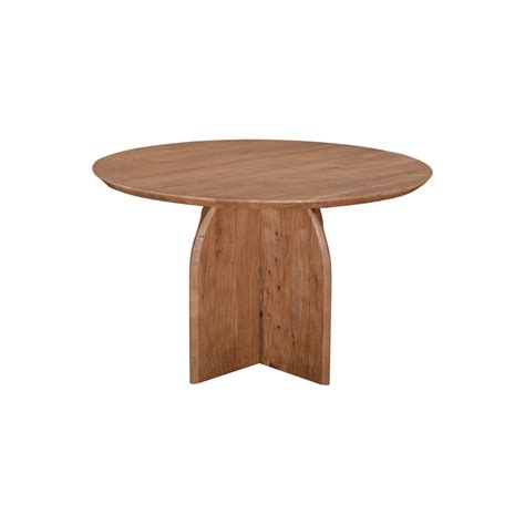 Bassett Mirror Dining Tables 7521-701B-T Contemporary Modern 48" Round Dining Table | Virginia ...