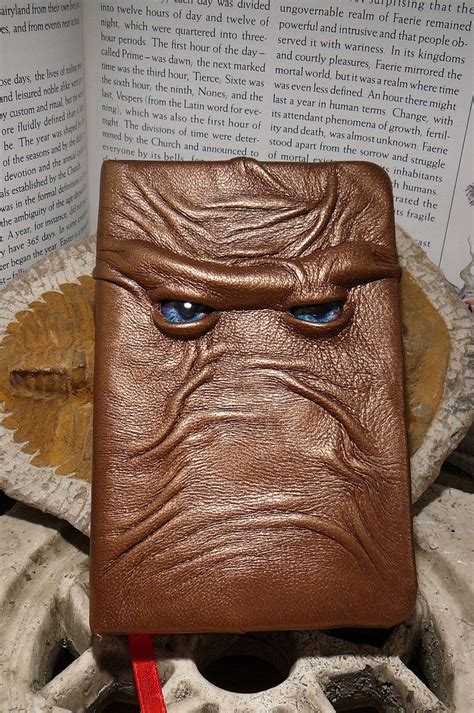 Mythical Beast Book (Bronze leather with Blue eyes) Halloween Spell Book, Halloween Spells ...