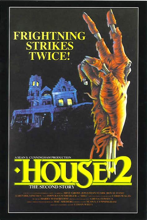 HOUSE 2 - 1980s B Movie Posters Wallpaper Image | Movie posters, Horror ...