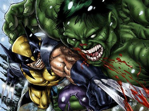 Hulk vs Wolverine Wallpapers - Top Free Hulk vs Wolverine Backgrounds - WallpaperAccess