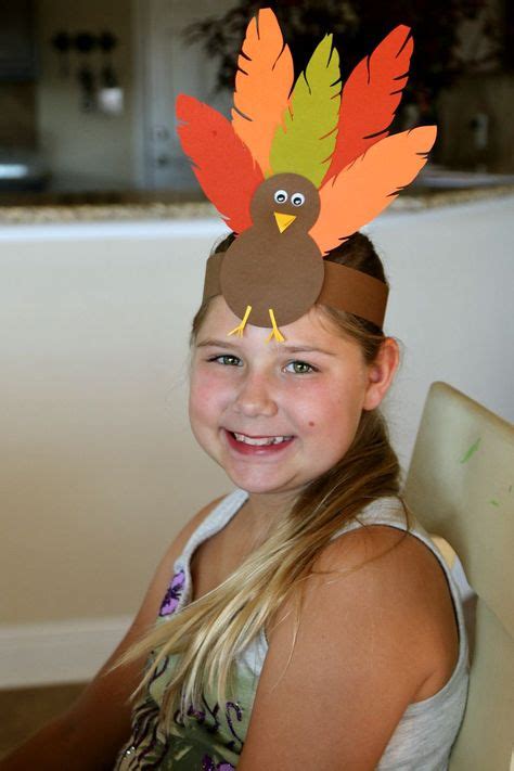 54+ Trendy Craft Thanksgiving Turkey Template
