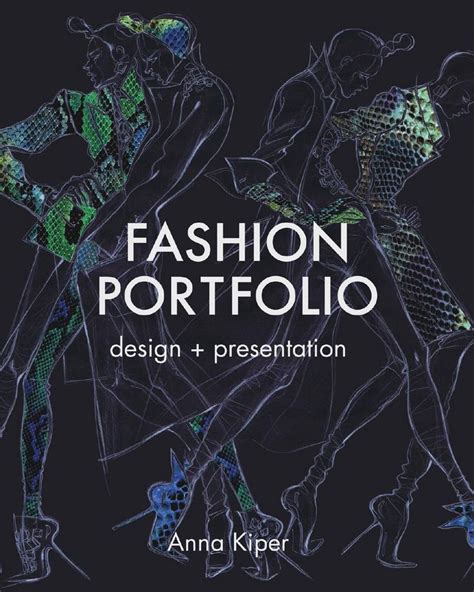 the cover of fashion portfolio design and presentation