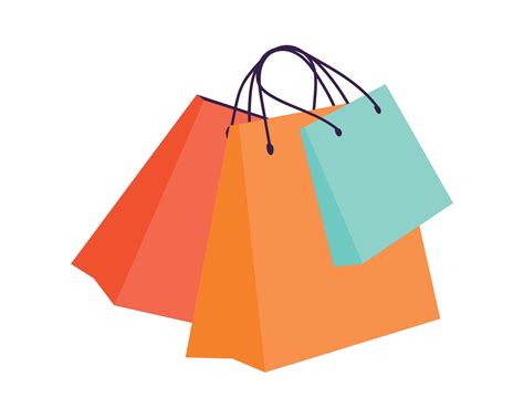 paper shopping bags 9960522 Vector Art at Vecteezy