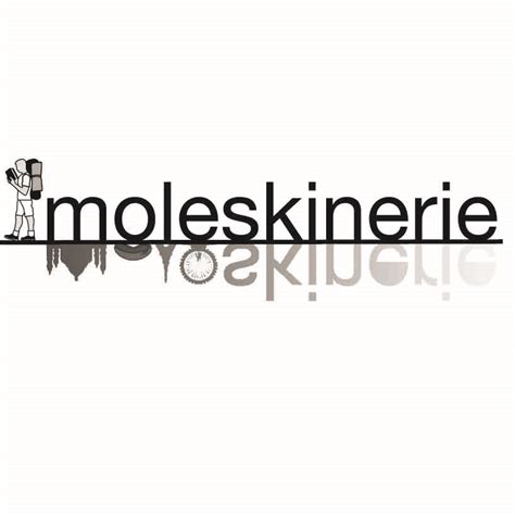 Moleskinrie reflection logo | designboom.com