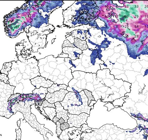 Europe's Big Freeze: Temperatures to Plummet 20C below-average as Arctic Front grips the ...