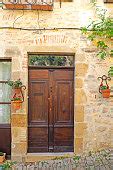 Free picture: front door, street, doorway, old, wood, wooden, house, architecture