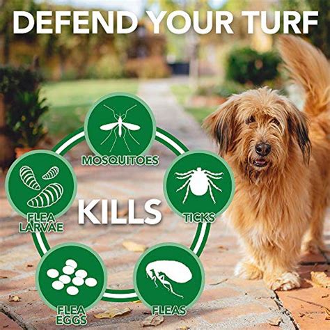 Vet's Best Flea and Tick Yard and Kennel Spray - Yard Treatment Spray Kills Mosquitoes, Fleas ...