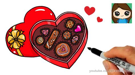 Chocolate Box Drawing at GetDrawings | Free download