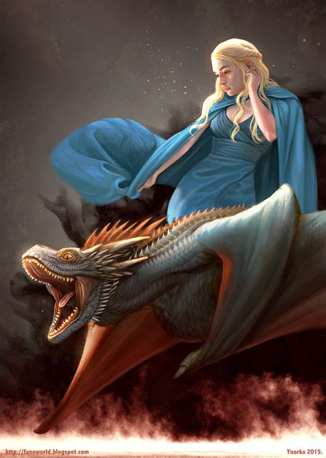 ArtStation - Daenerys and Drogon